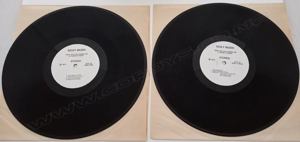 Roxy Music, Why Do You Think I'm A Funky Chick ?, (Double Album) Image 1++